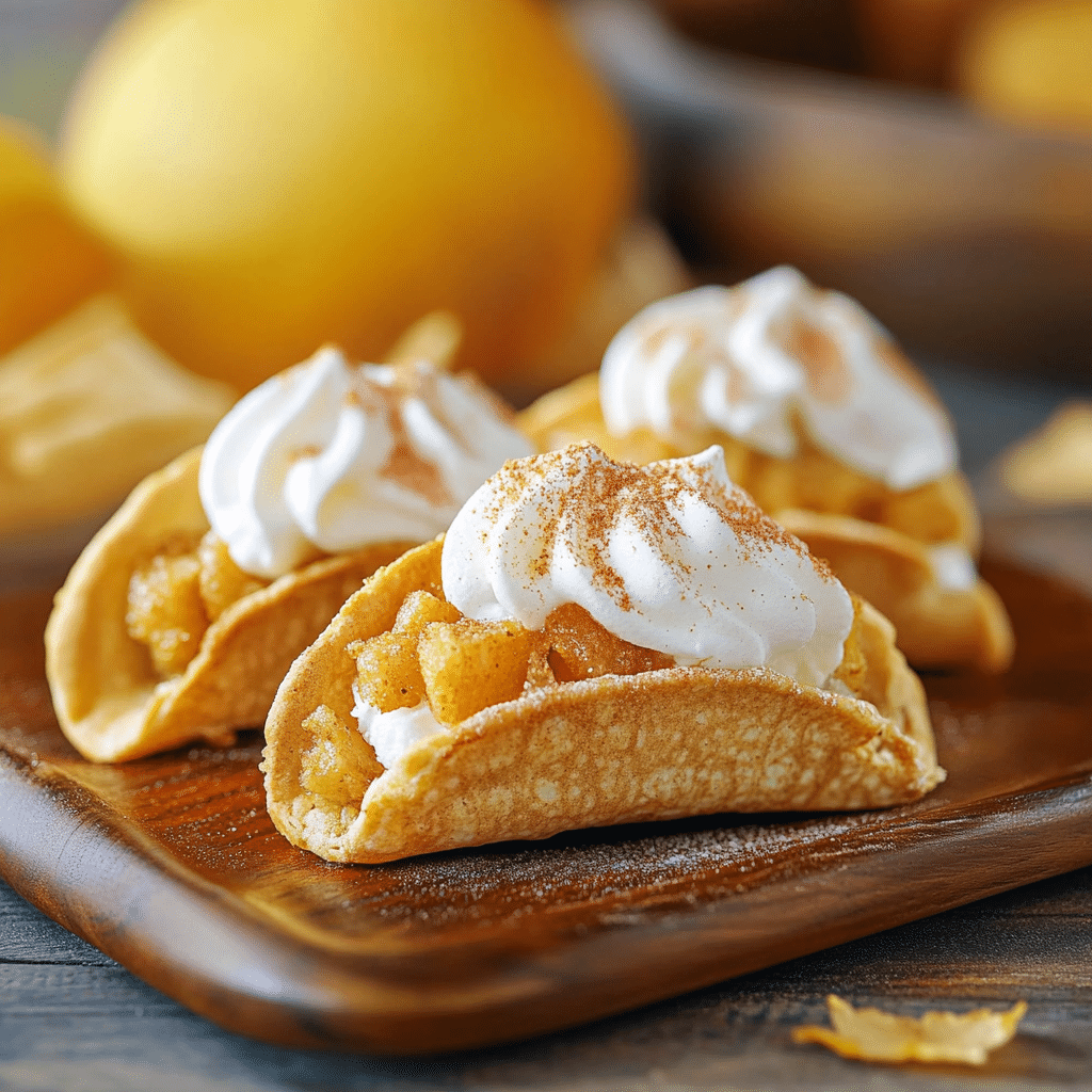 Pumpkin Pie Tacos