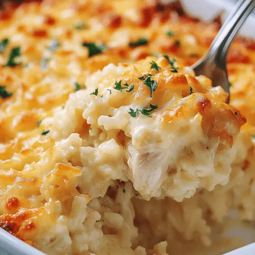 Angel Chicken Rice Casserole