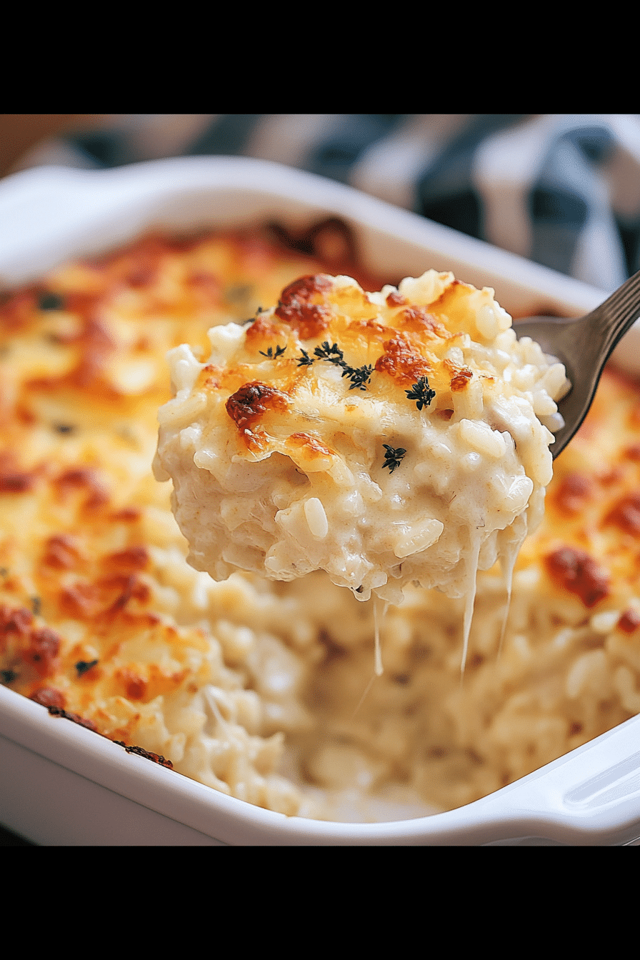 Angel Chicken Rice Casserole