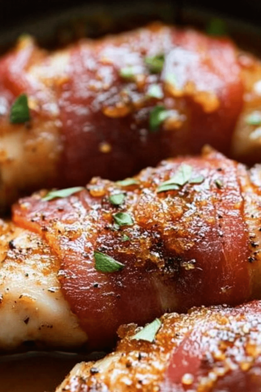 Bacon Brown Sugar Garlic Chicken