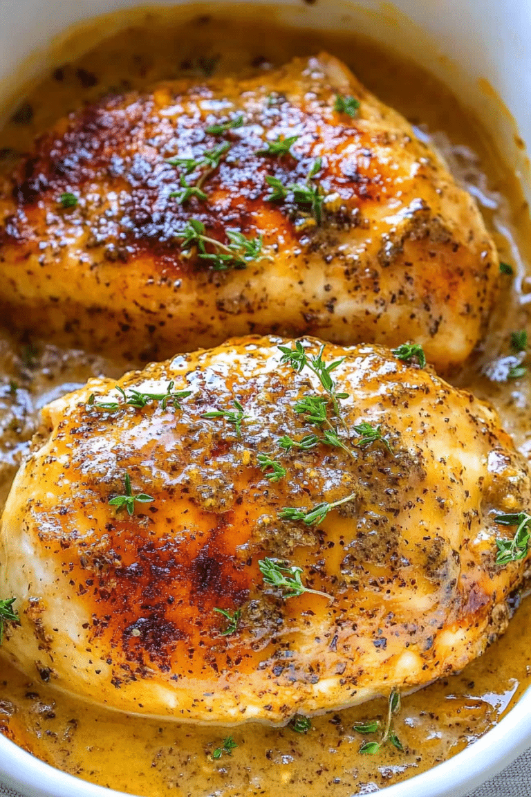 Baked Honey Mustard Chicken