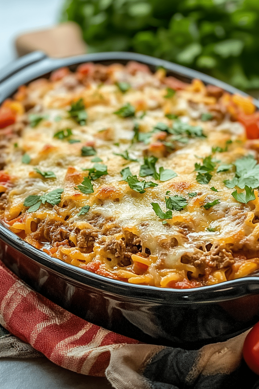 Beef Lombardi Casserole