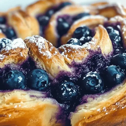 Blueberry Cream Cheese Babka