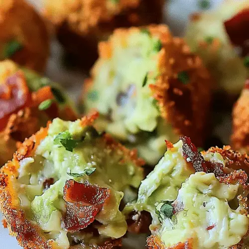 Cream Cheese Avocado Bacon Bites