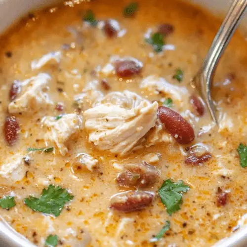 Cajun White Chicken Chili