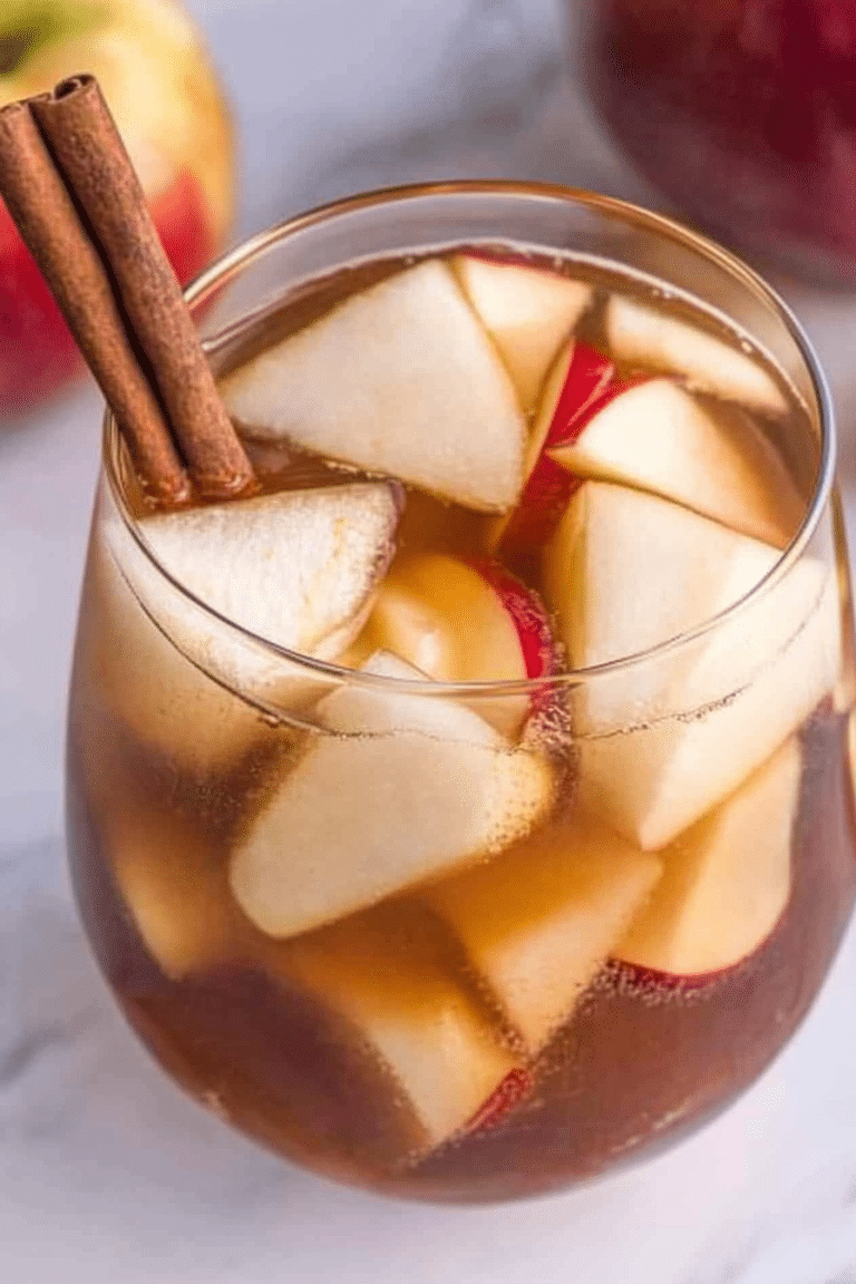 Caramel Apple Sangria