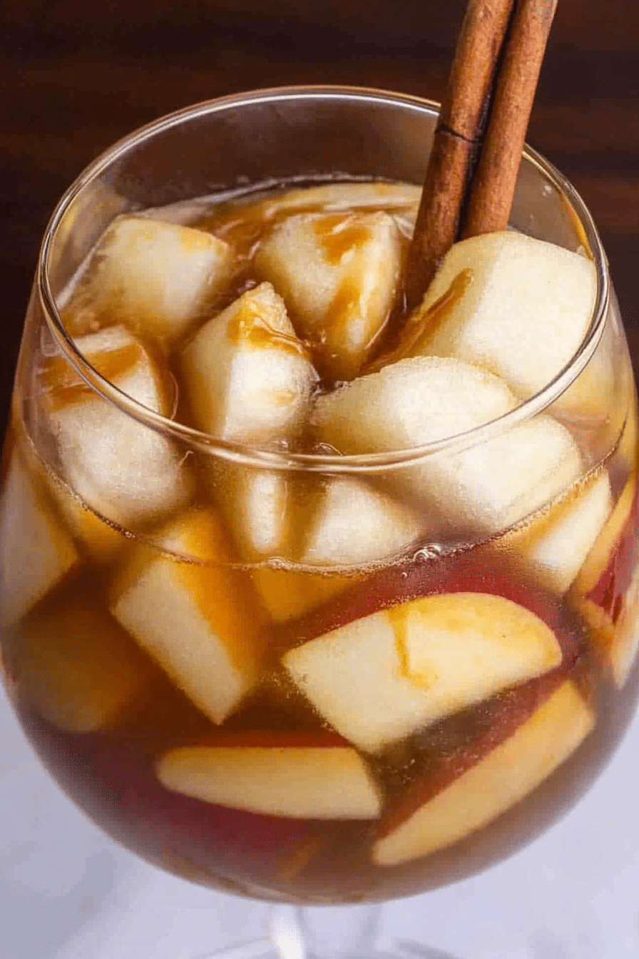 Caramel Apple Sangria