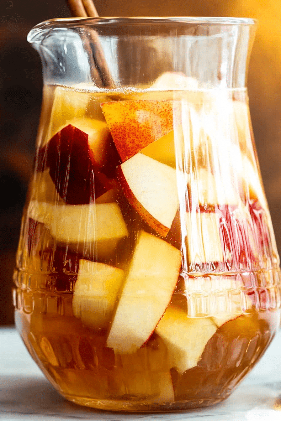 Caramel Apple Sangria