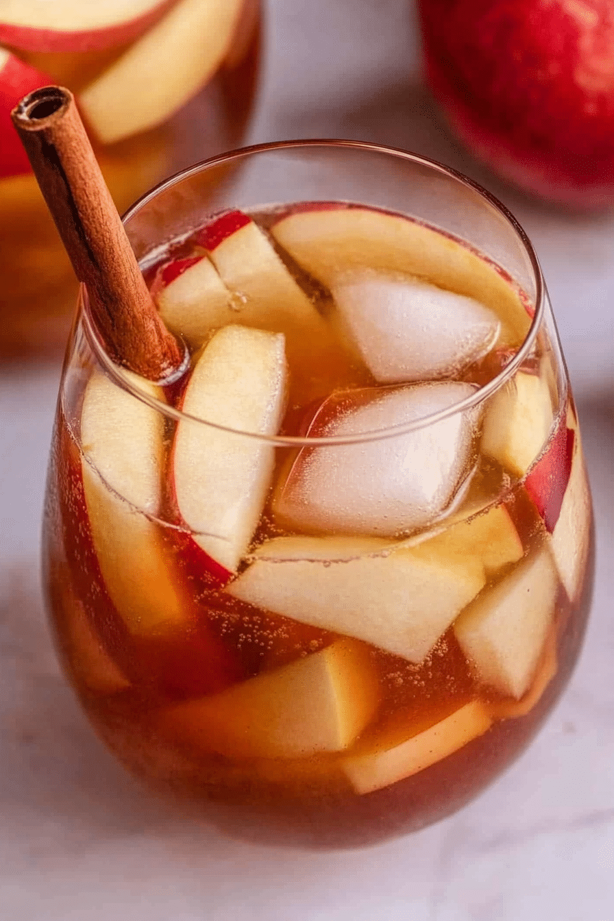 Caramel Apple Sangria