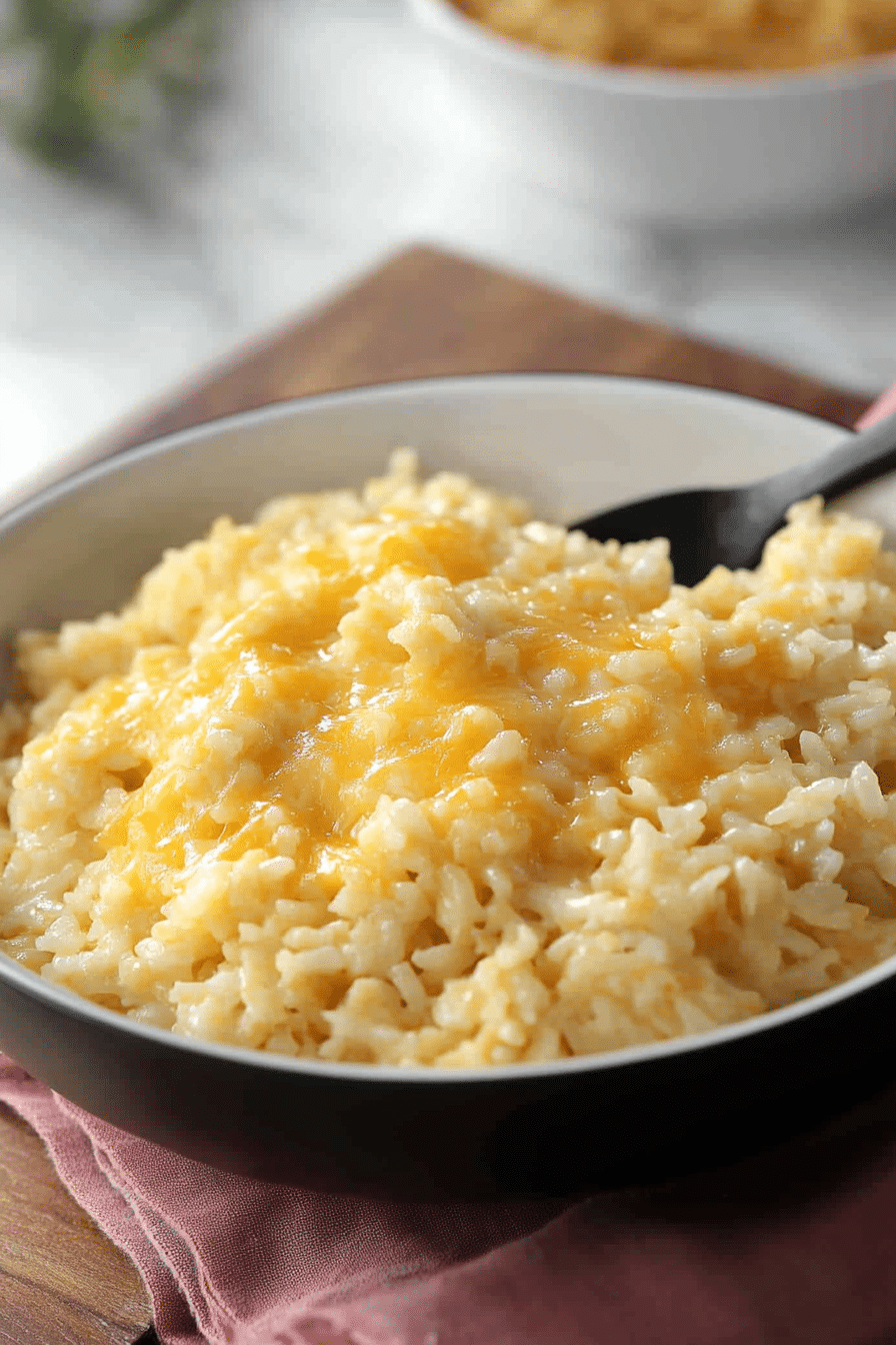 Cheesy Rice