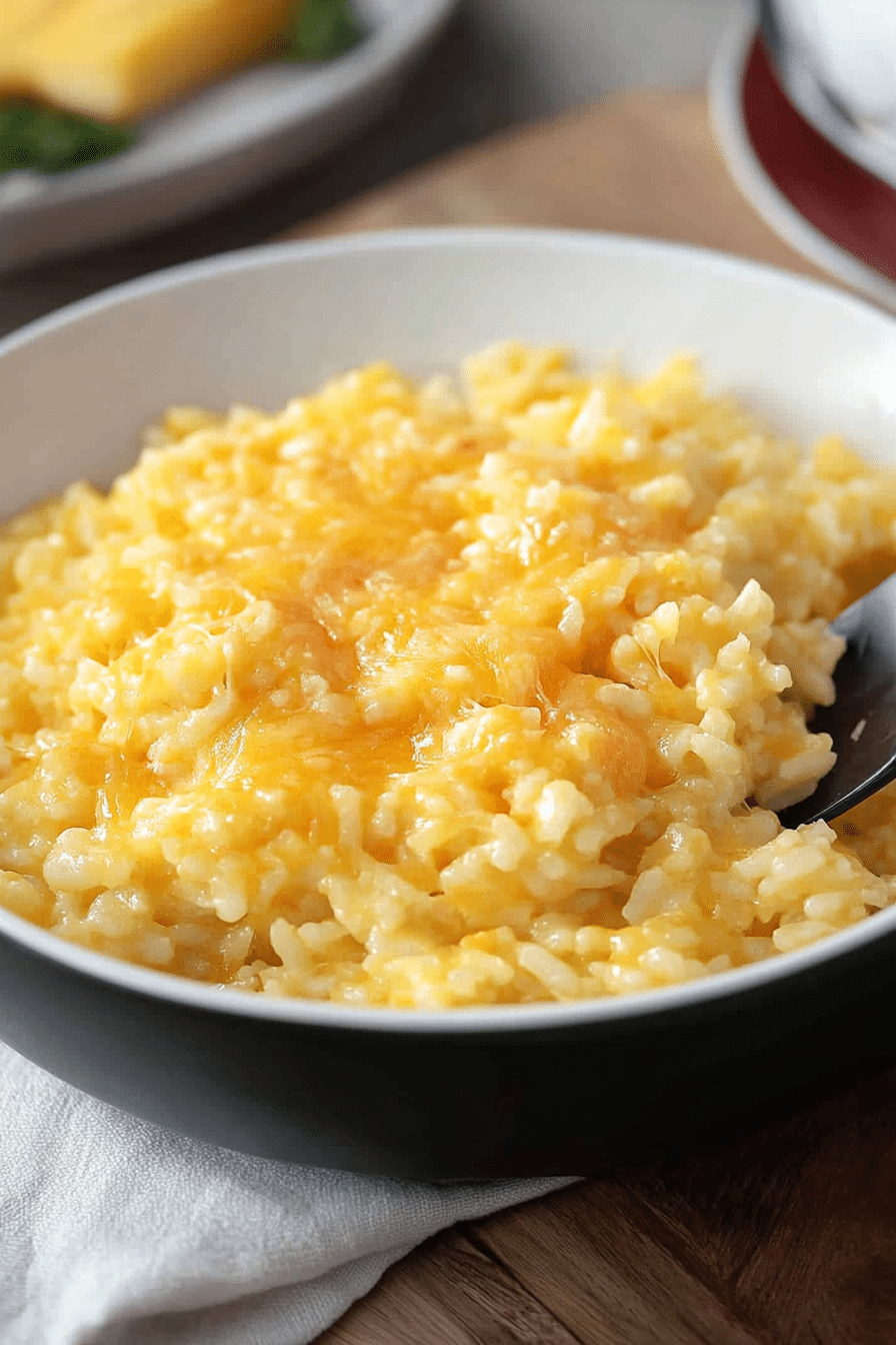 Cheesy Rice