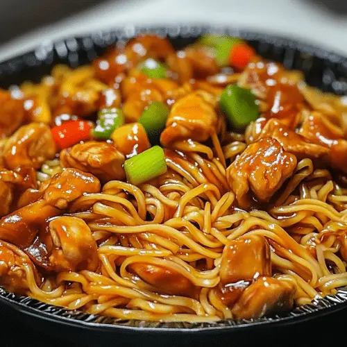 Chicken Chow Mein