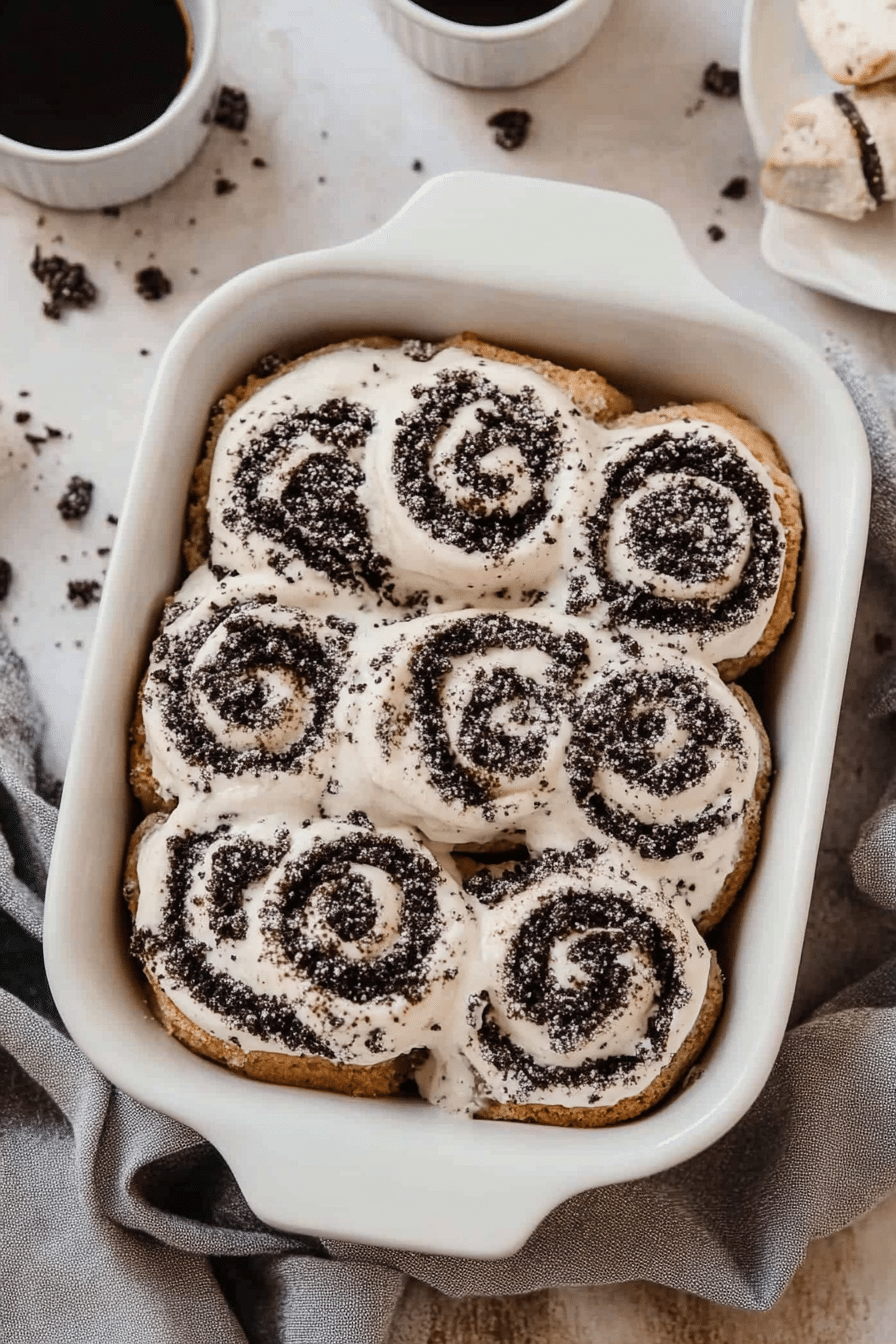 Cookies and Cream Rolls