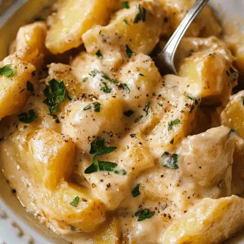 Creamy Baby Potatoes