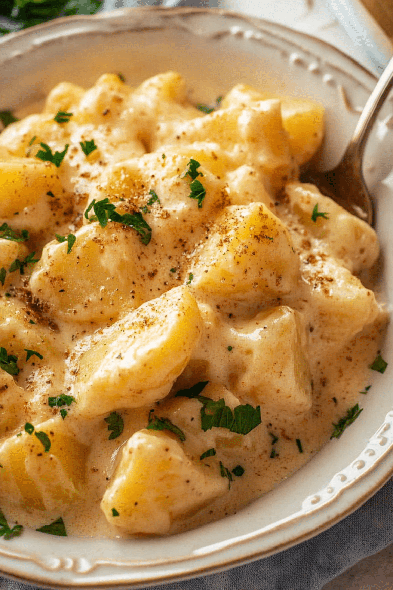 Creamy Baby Potatoes