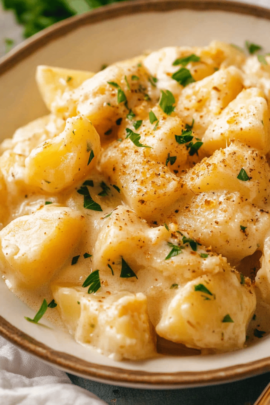 Creamy Baby Potatoes