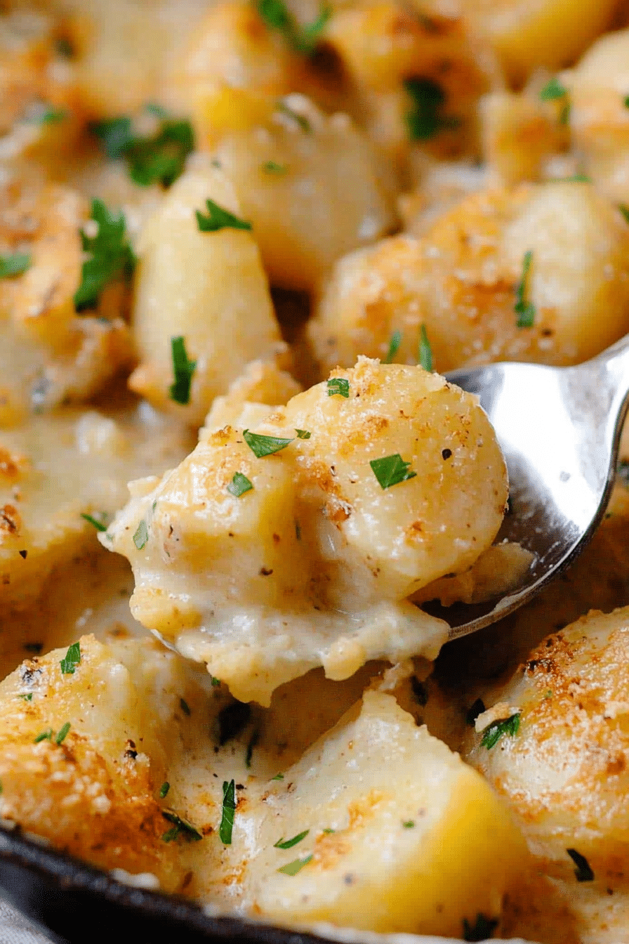 Creamy Baby Potatoes