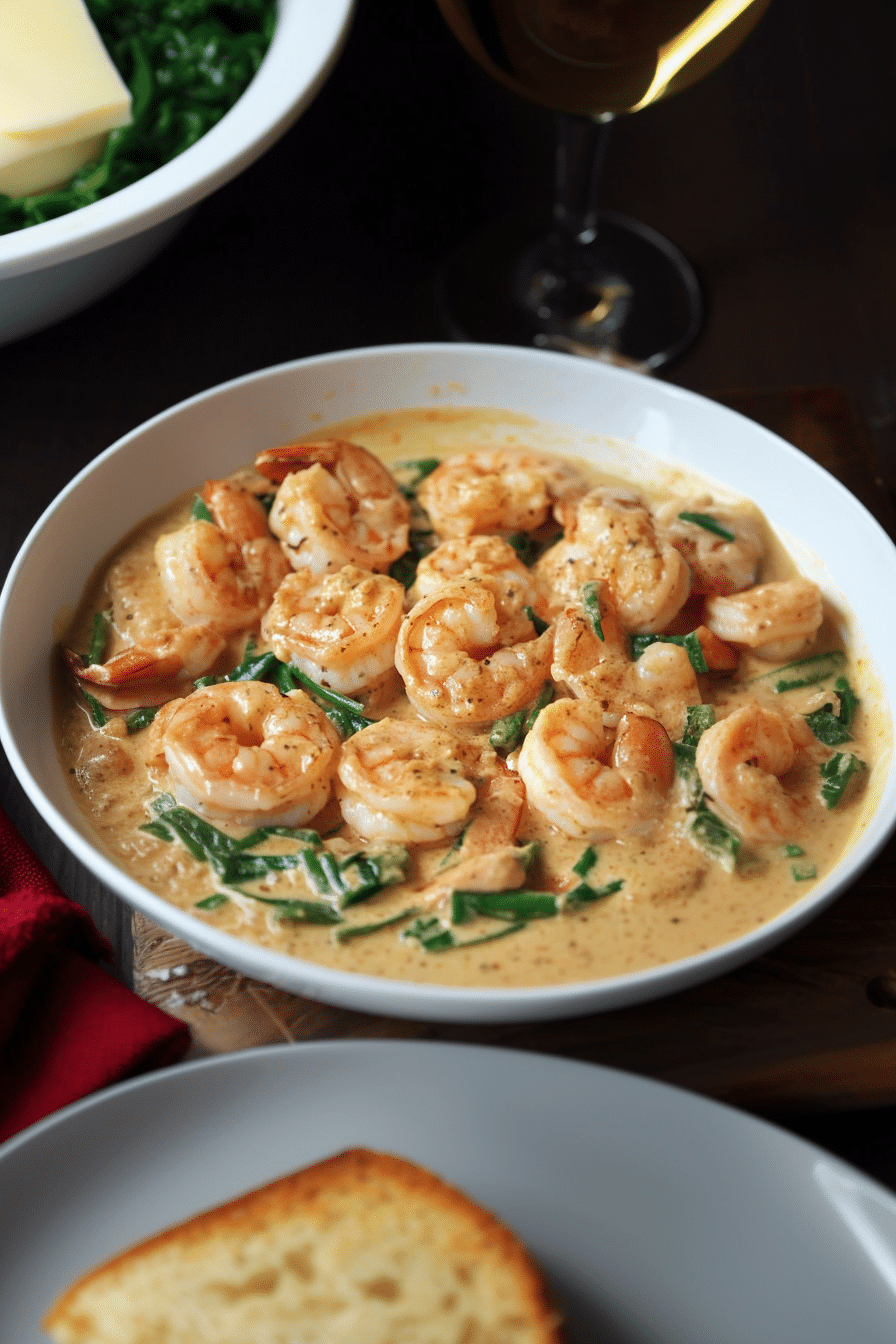 Creamy Garlic Shrimp