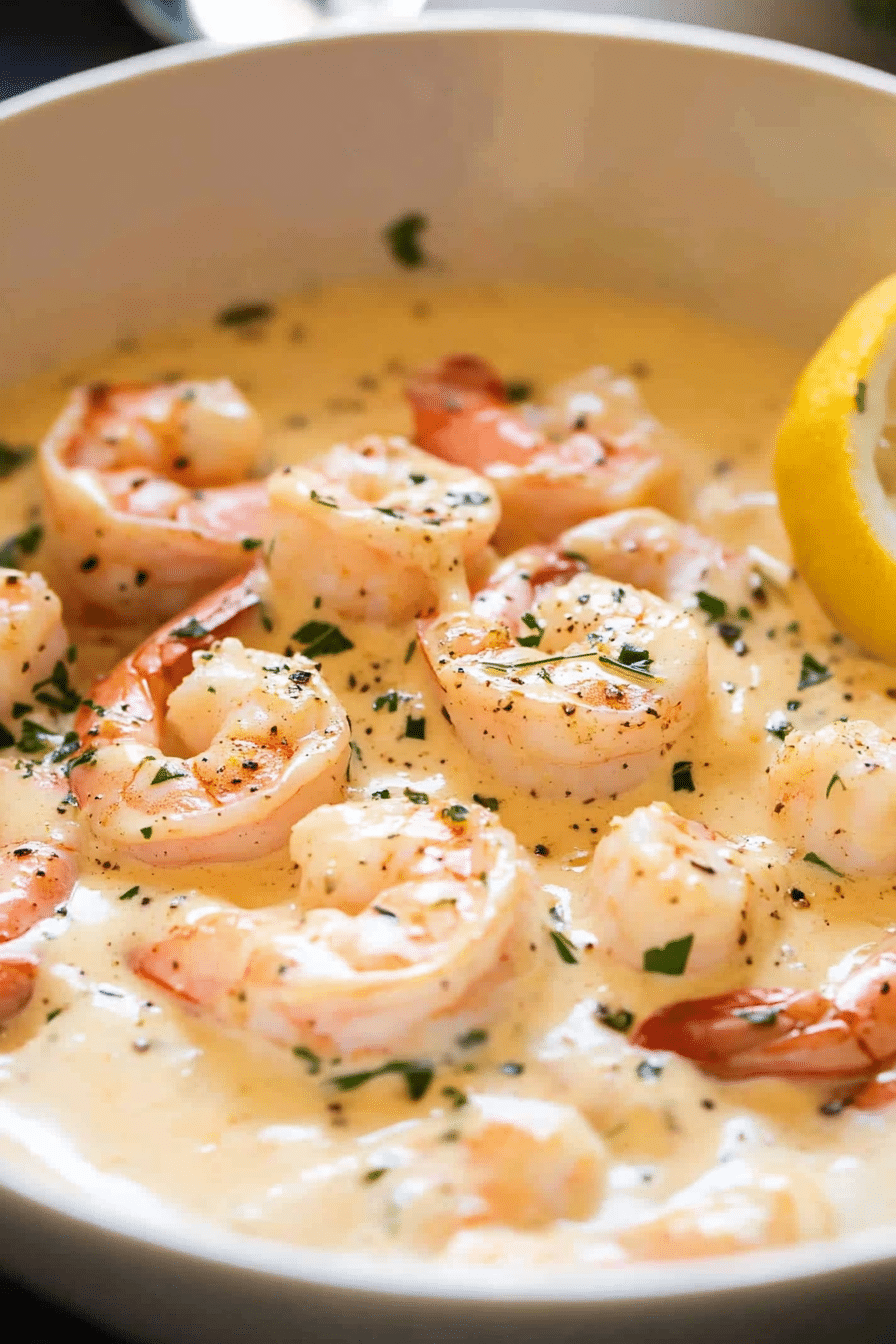 Creamy Garlic Shrimp