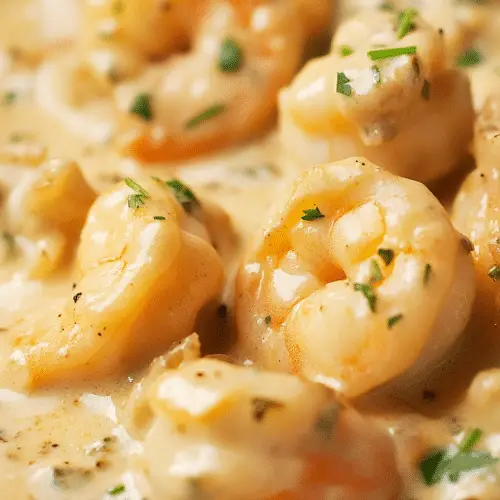 Creamy Garlic Shrimp