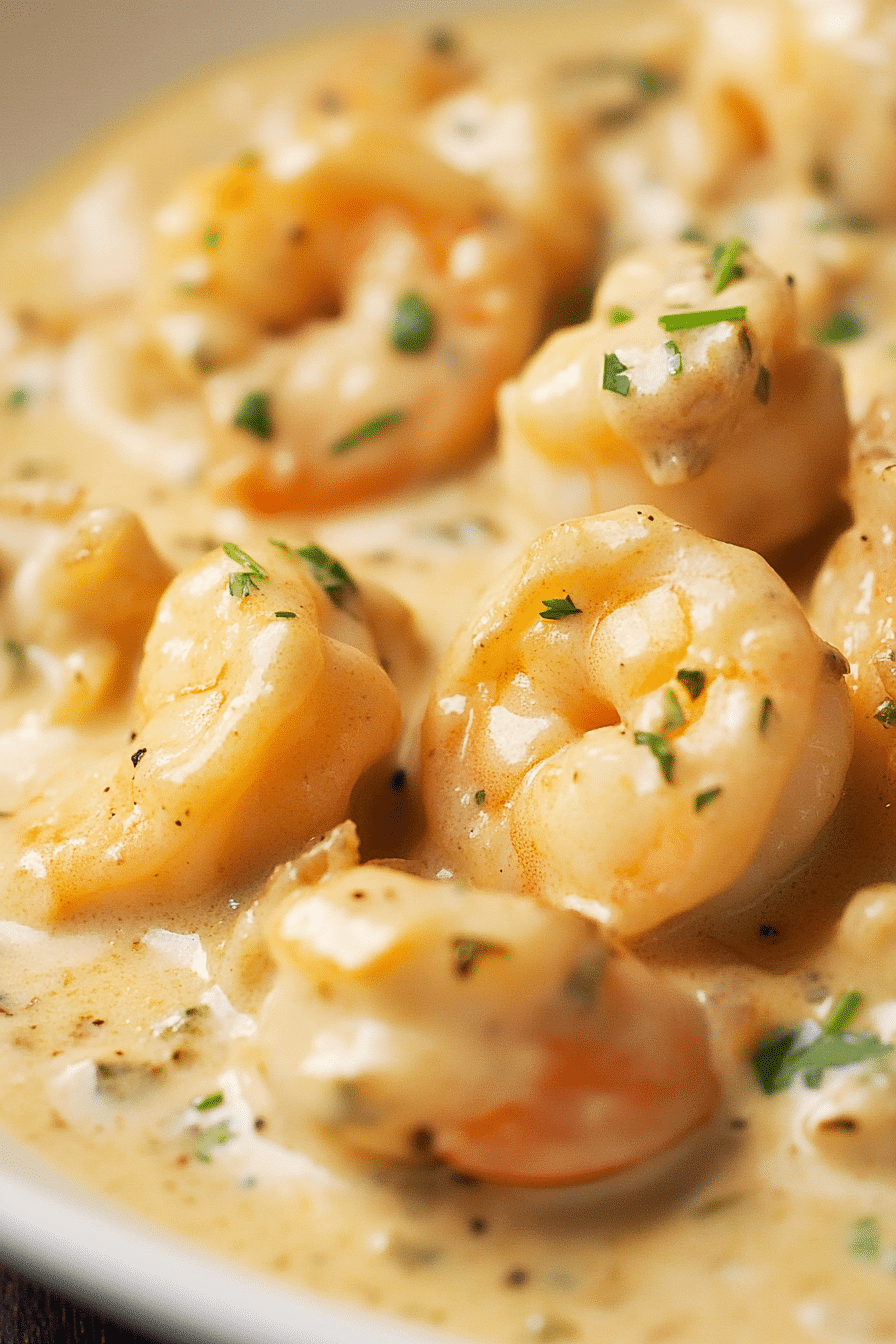 Creamy Garlic Shrimp