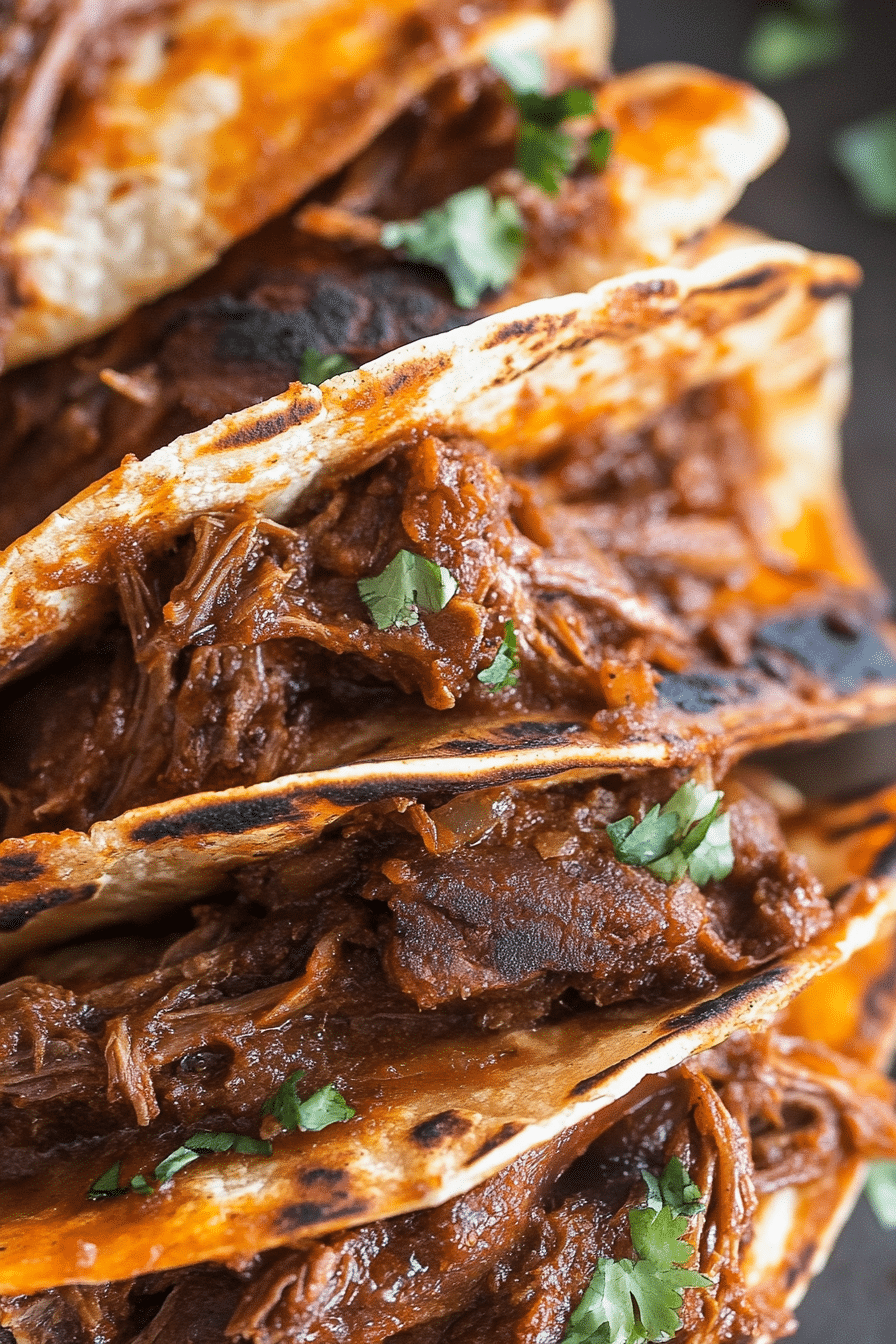 Crock Pot Birria Tacos