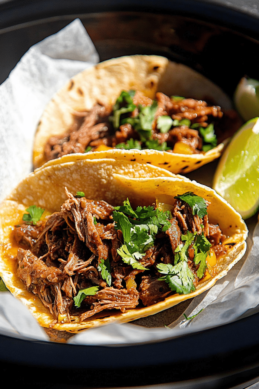 Crock Pot Street Tacos