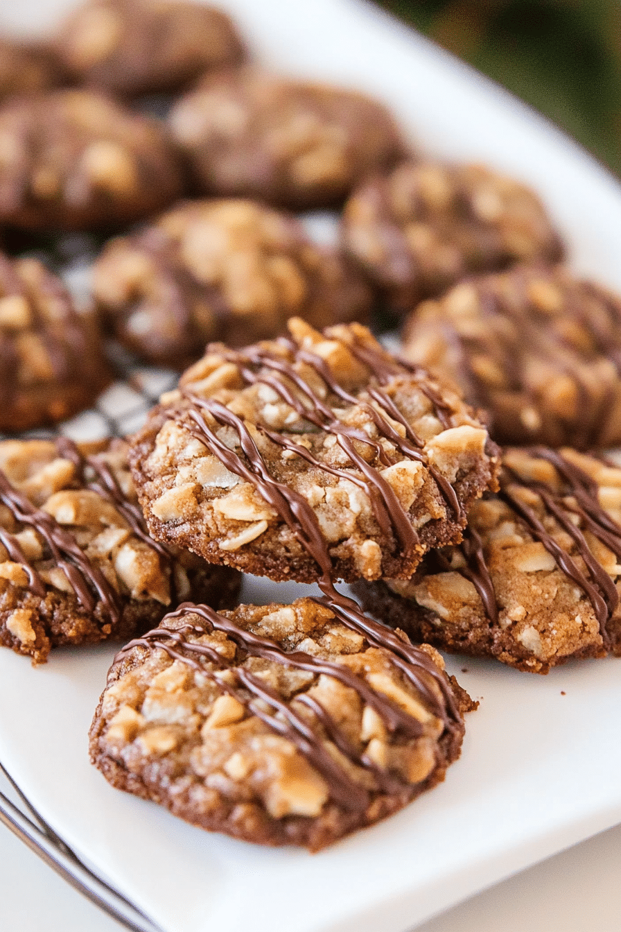 German Chocolate Cookies