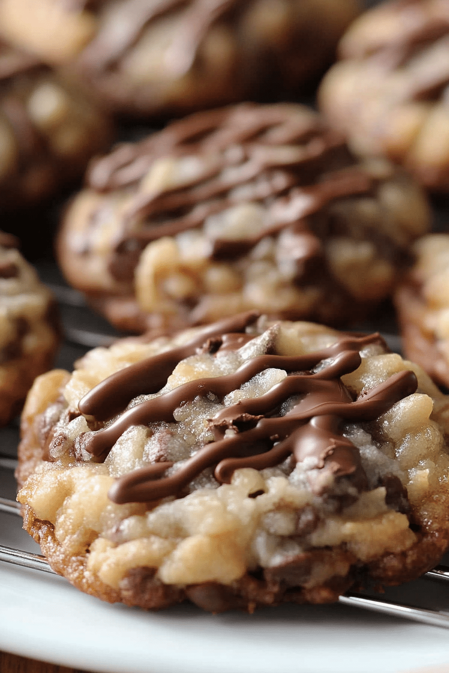 German Chocolate Cookies