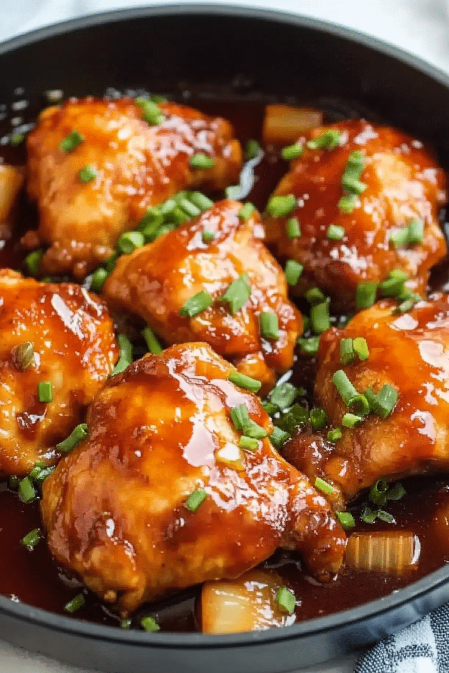 Hawaiian Shoyu Chicken