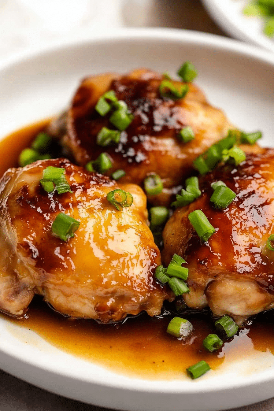 Hawaiian Shoyu Chicken