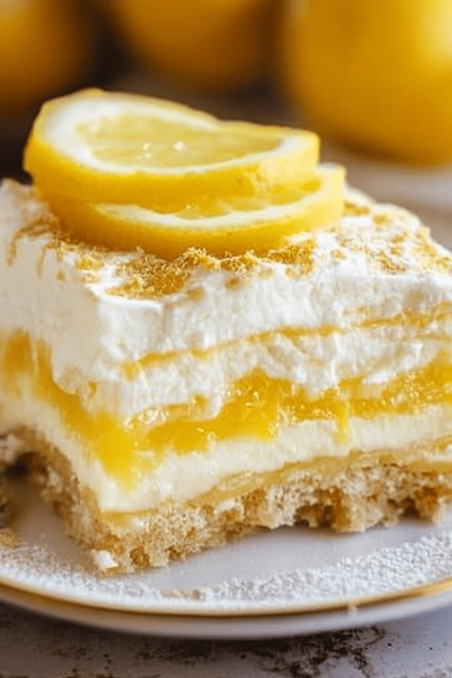 LEMON TIRAMISU