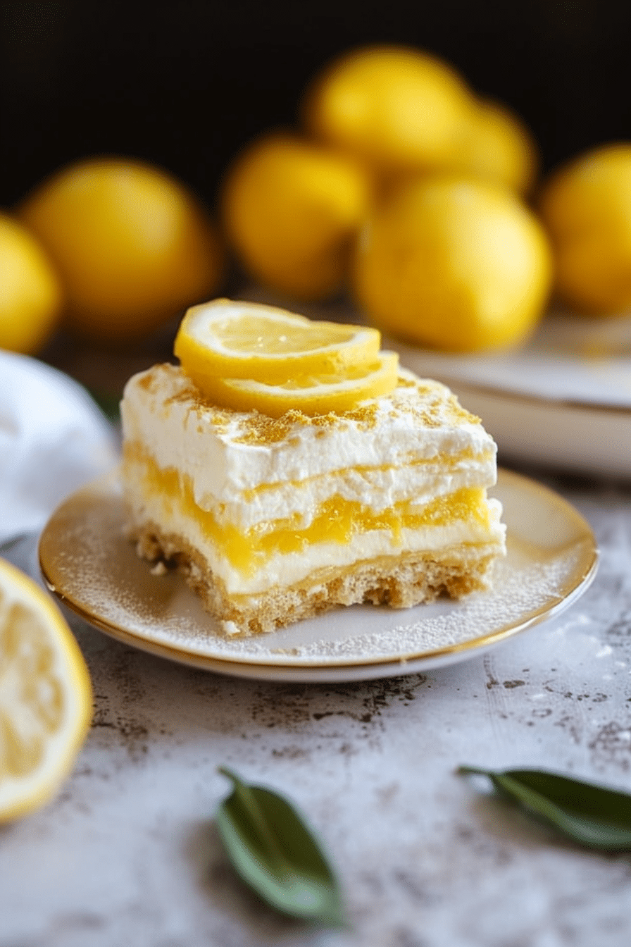 LEMON TIRAMISU