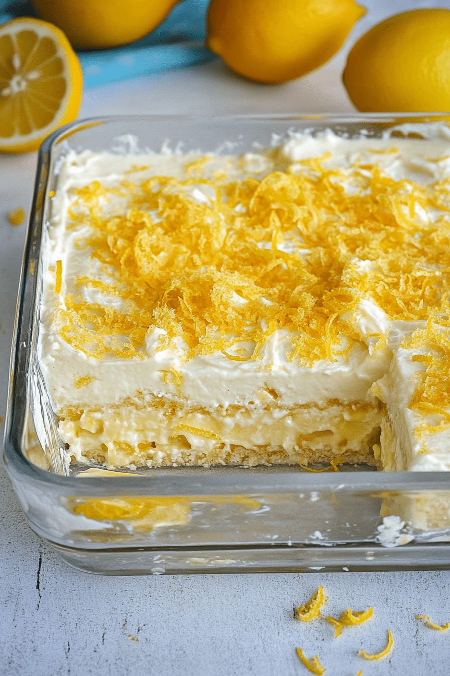 LEMON TIRAMISU