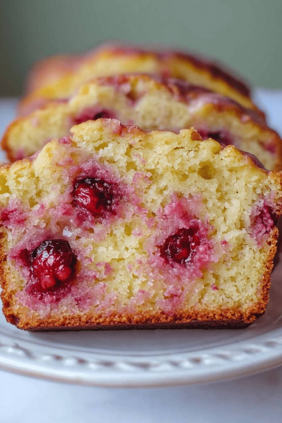 Lemon Raspberry Loaf