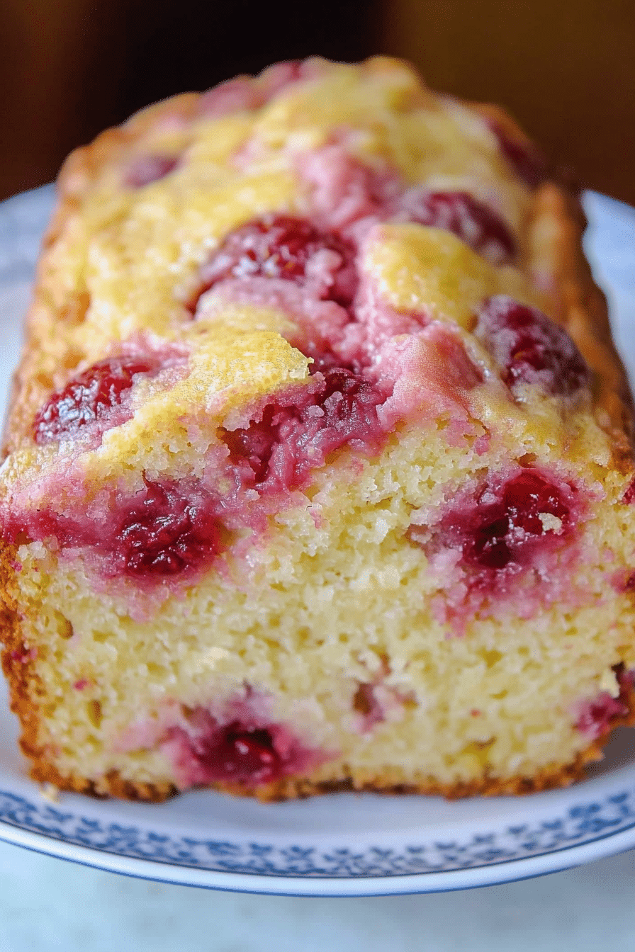 Lemon Raspberry Loaf