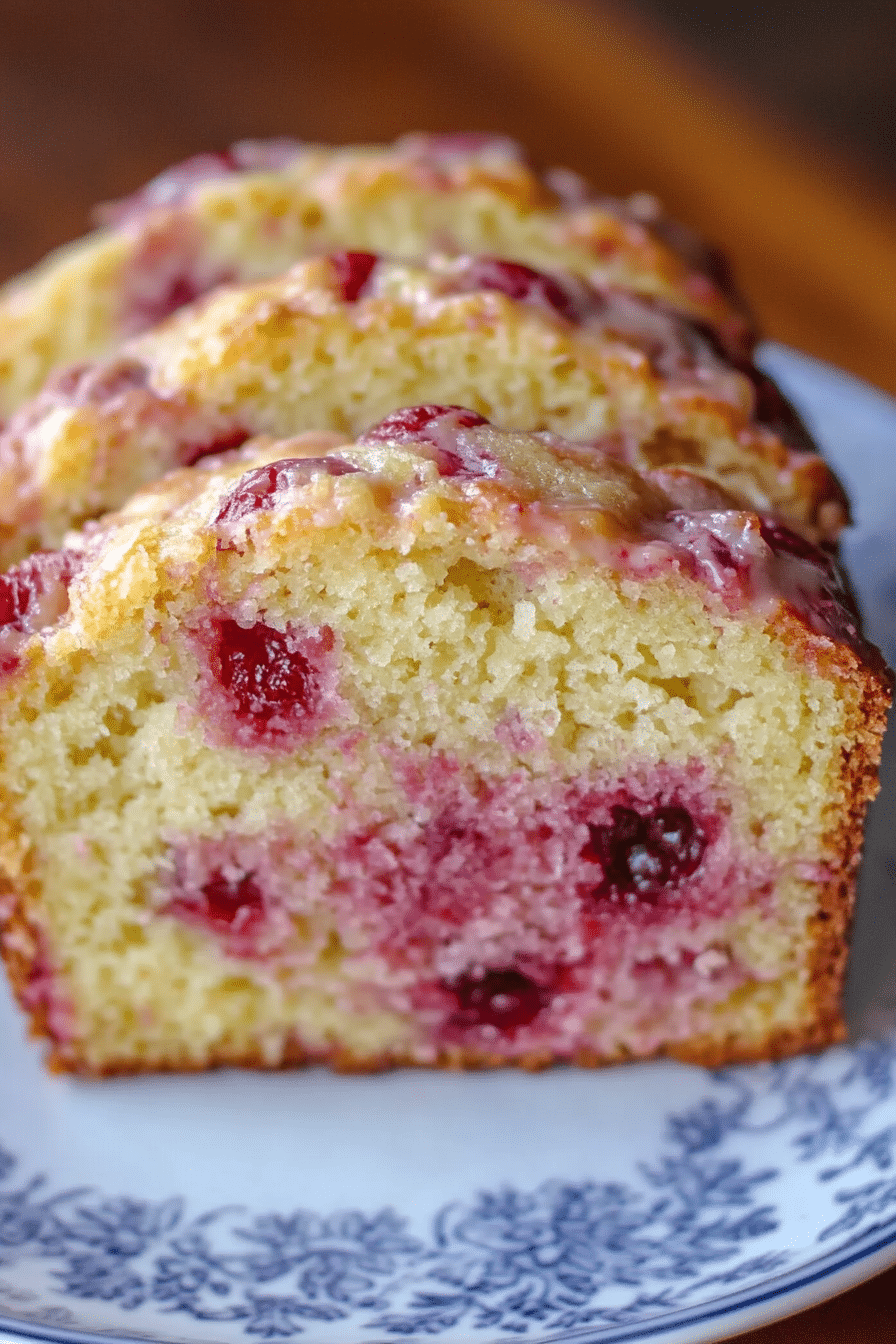 Lemon Raspberry Loaf