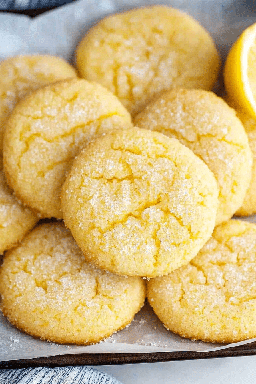 Lemon Sugar Cookies