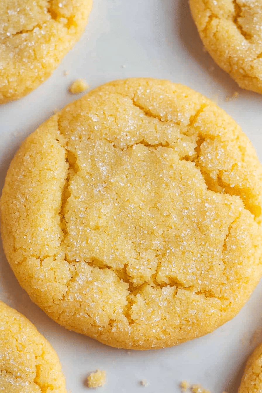 Lemon Sugar Cookies