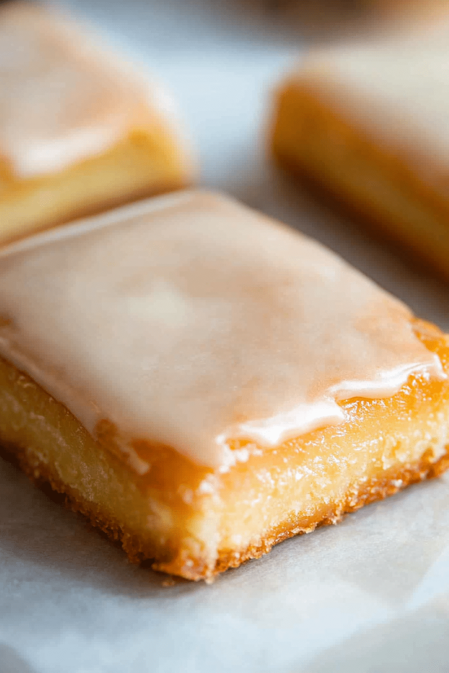 Maple Donut Bars