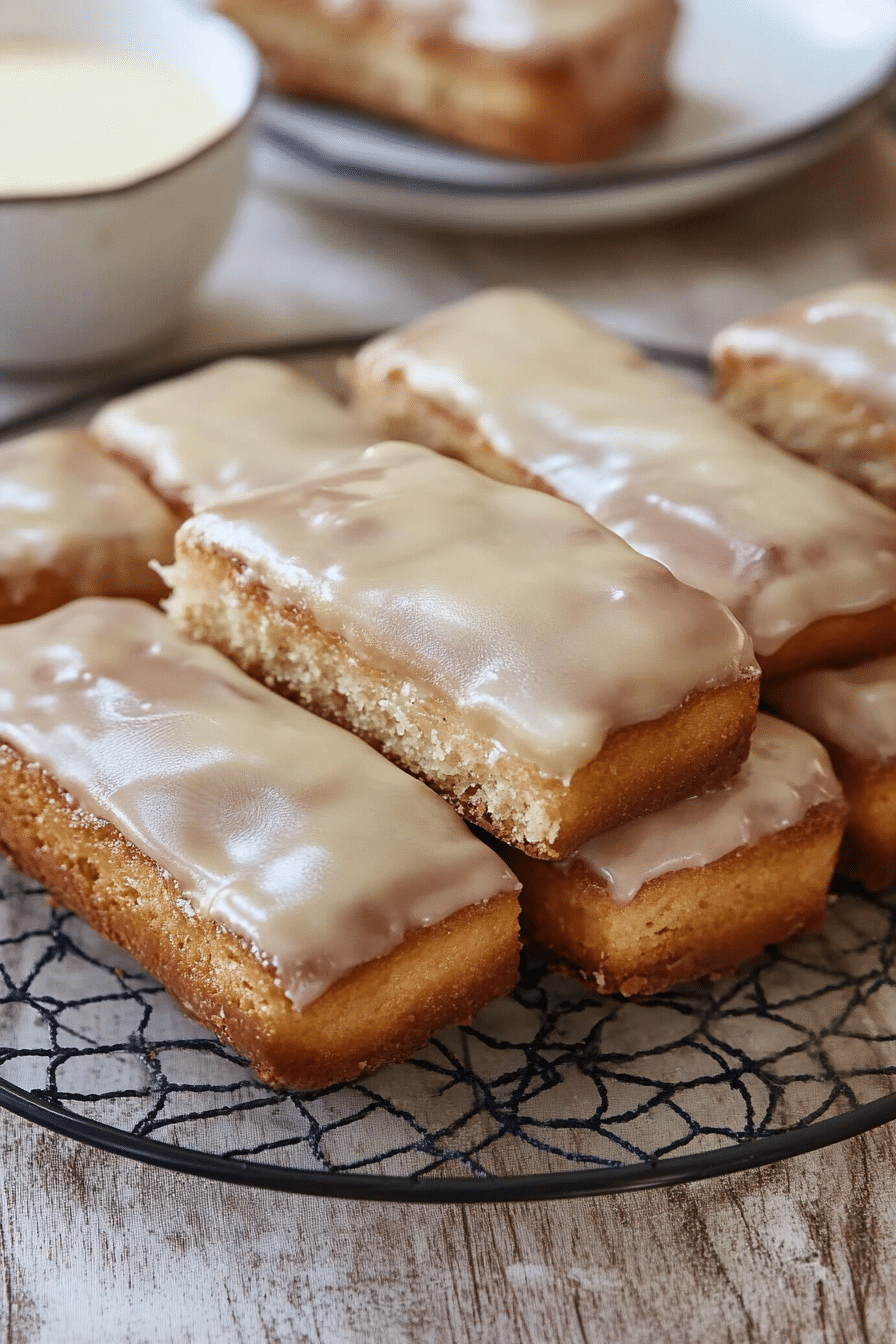 Maple Donut Bars