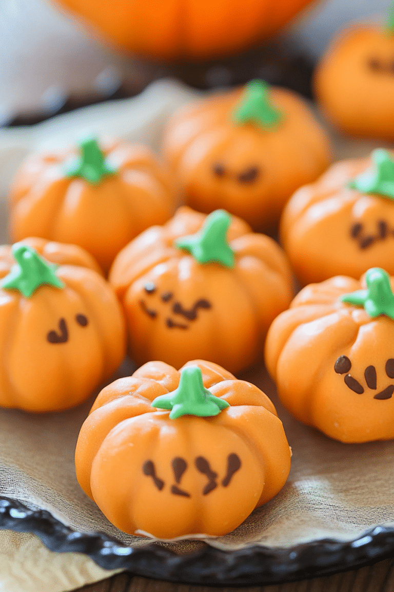 Pumpkin Oreo Balls