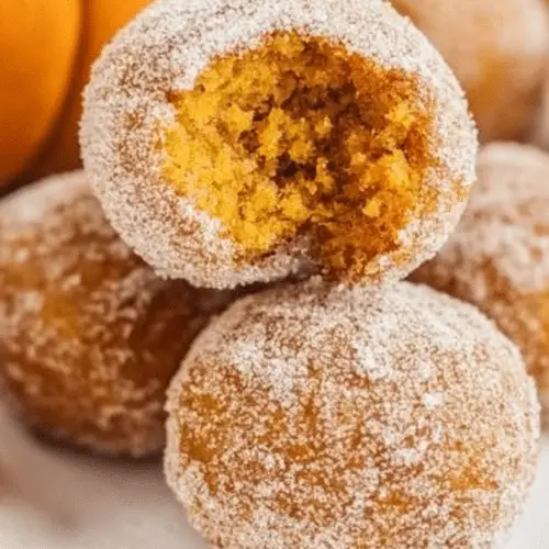 Pumpkin Donut Holes