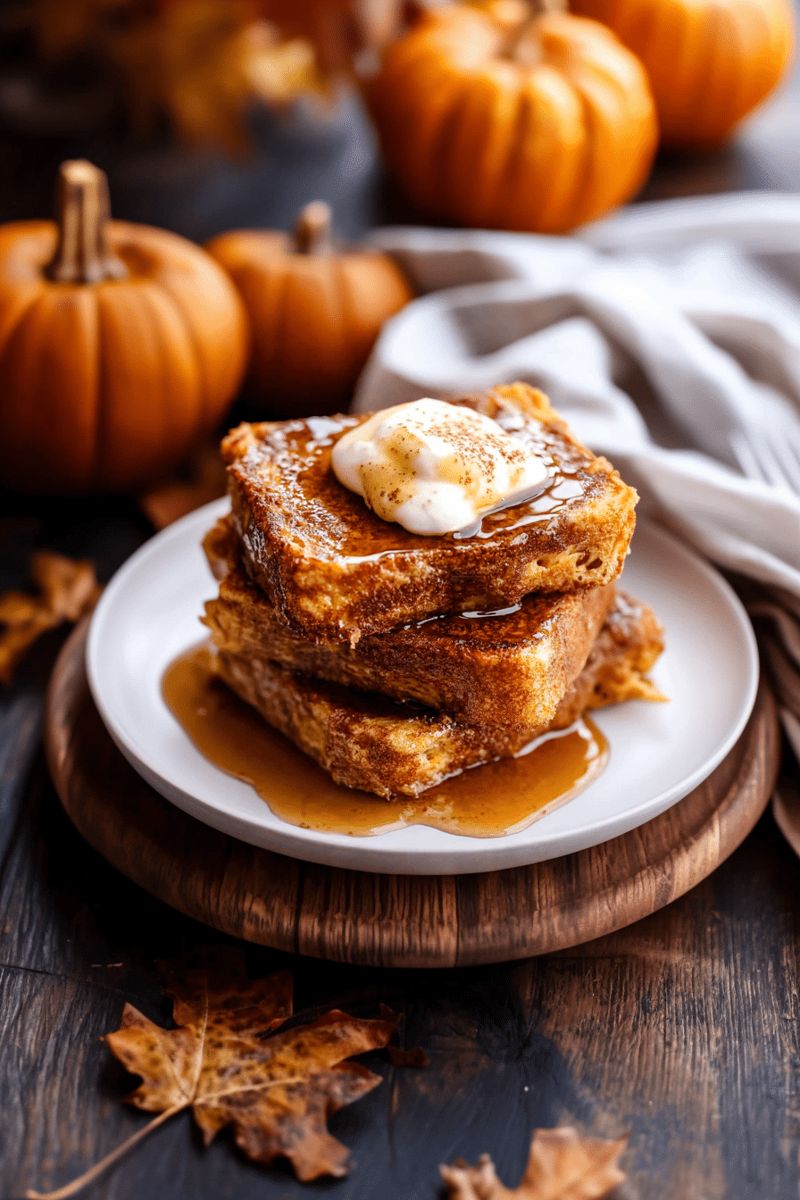 Pumpkin French Toast