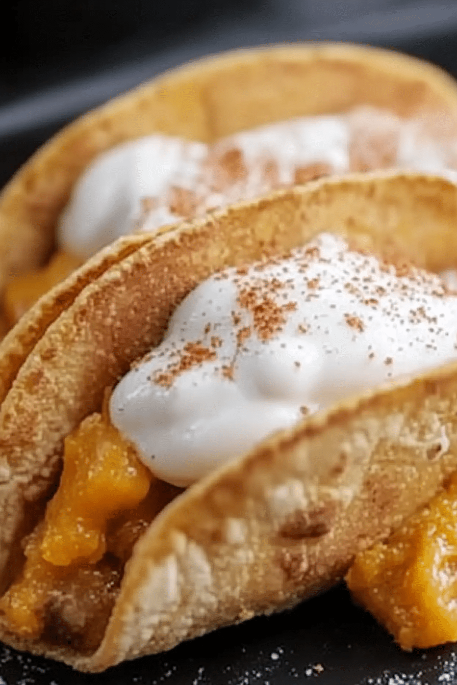 Pumpkin Pie Tacos