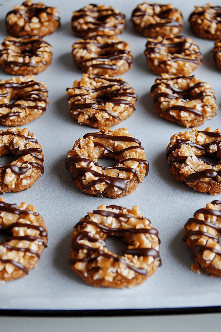 Easy Homemade Samoas Cookies