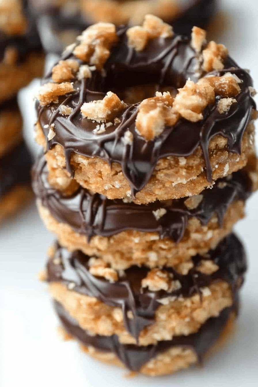 Easy Homemade Samoas Cookies