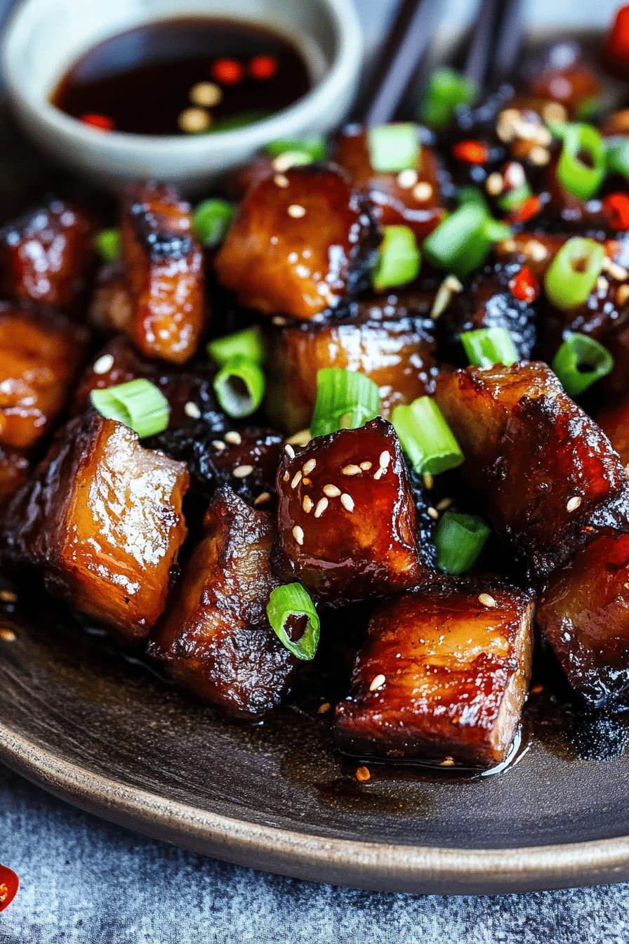 Sticky Chinese Pork Belly