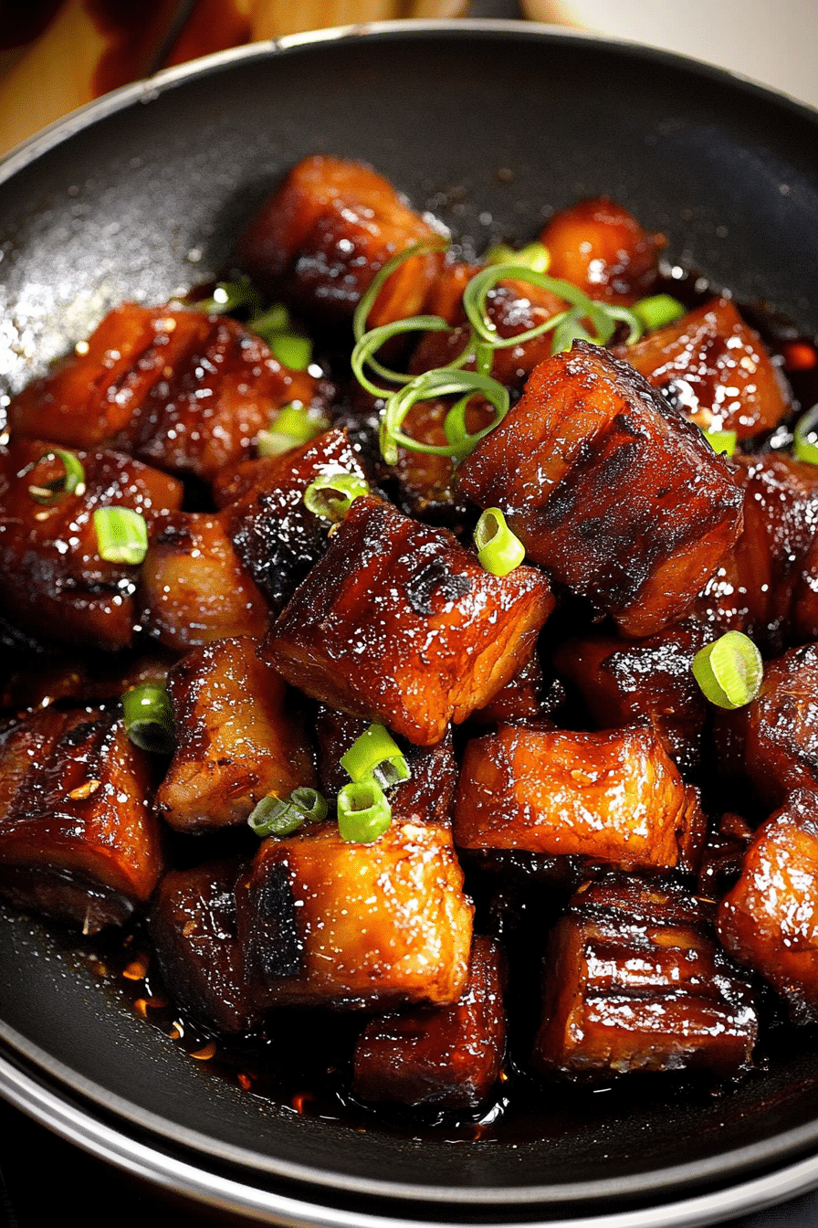 Sticky Chinese Pork Belly