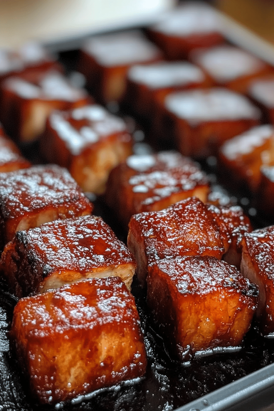 Sticky Chinese Pork Belly